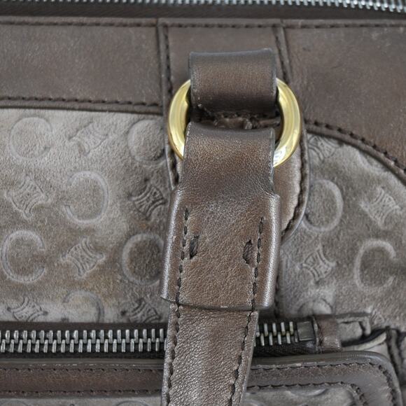 Celine Vintage Monogram Triomphe Top Handle Bag - Picture 10 of 16